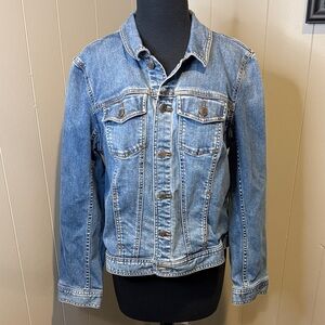 B10 Talbots Women’s Petite XL Classic Blue Denim Jacket